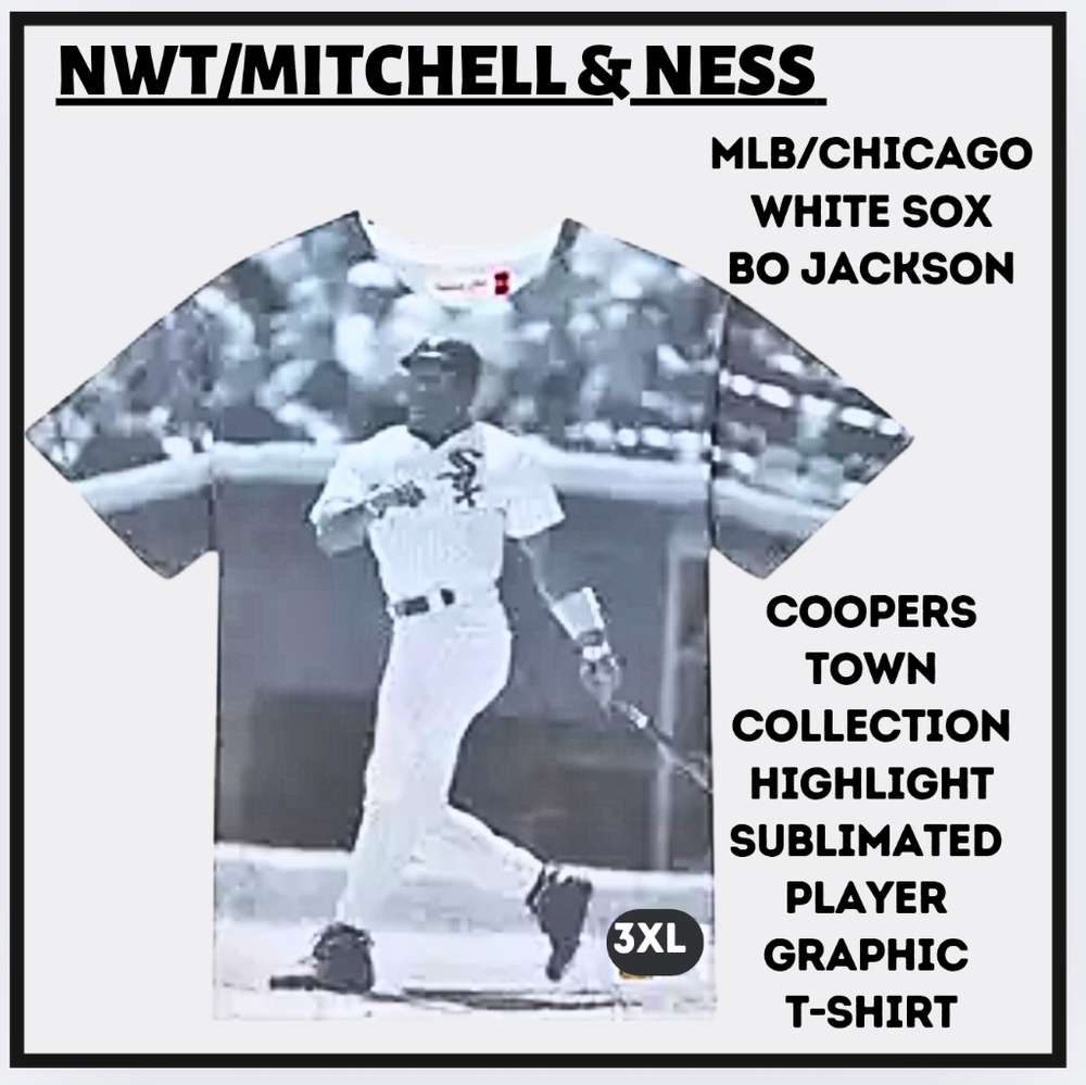 🔥NWT/BO JACKSON/MITCHELL & NESS 3XL